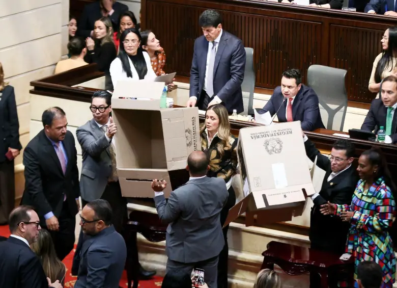 El Congreso en pleno se reunirá para elegir a los magistrados del Consejo Nacional Electoral. FOTO: Colprensa