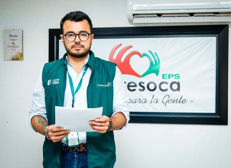 El superintendente de Salud, Luis Carlos Leal, en el anuncio de la intervención a Capresoca. FOTO CORTESÍA