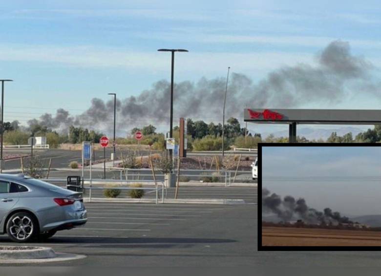 El Departamento de Policía de Marana, en Arizona, informó sobre dos personas fallecidas. FOTOS: Capturas de video