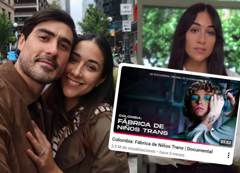 Dania Sabrina, esposa de Samuel Adrián, se pronunció tras el arresto del creador de contenido, quien enfrenta una sanción relacionada con su documental Colombia: fábrica de niños trans. Foto: redes sociales @daniasabrina_
