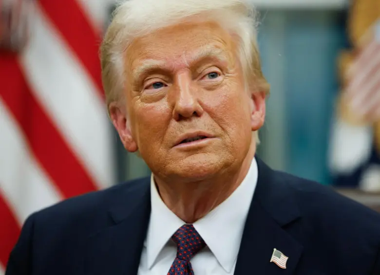 El presidente de Estados Unidos, Donald Trump. FOTO: Getty