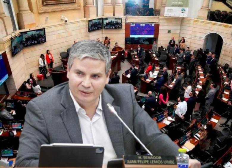 Lemos asegura que hay un grupo mayoritario en La U que “está dando la batalla” para apoyar un candidato “que pueda derrotar al de Petro”. FOTO Colprensa 