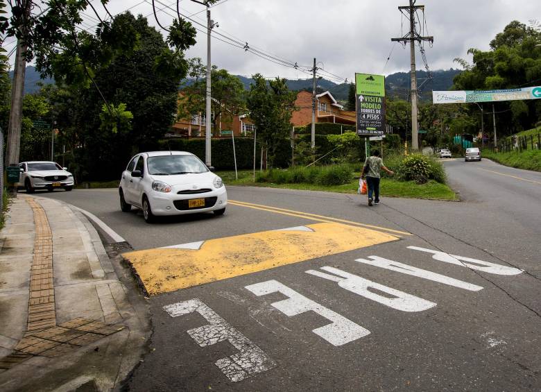 Las obras de ampliación en Escobero se entregarán terminadas en marzo próximo. FOTO EL COLOMBIANO
