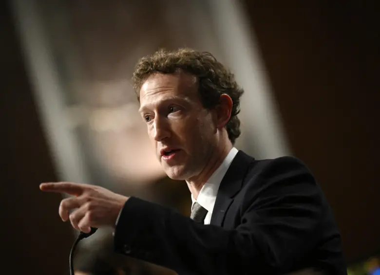 Mark Zuckerberg, CEO de Meta. FOTO AFP