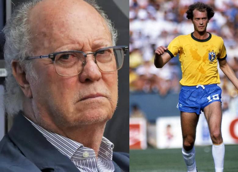 Paulo Roberto Falcao, de 70 años, catalogado como uno de los mejores en la historia de Brasil. FOTO: REDES SOCIALES