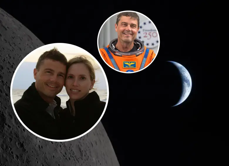 Amor hasta la luna: Artemis II nombra un cráter lunar en honor a la esposa fallecida de Reid Wiseman