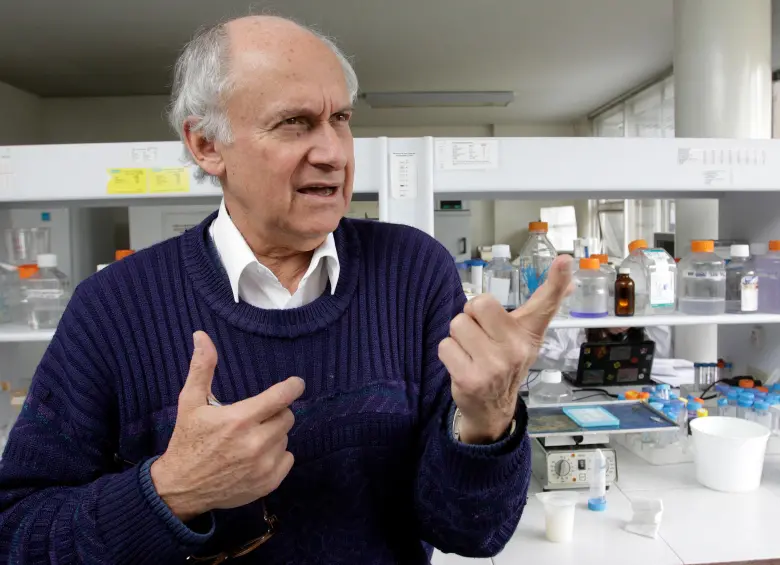 Manuel Elkin Patarroyo murió a los 78 años. FOTO Archivo