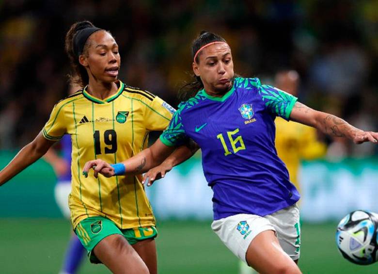 Marta anotó 17 goles en los mundiales con Brasil. Este fue el de su despedida. FOTO FIFA