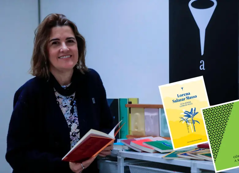 Alexandra Pareja, cofundadora y editora de Angosta que este año celebra una década en el mundo editorial local. FOTO Julio Herrera