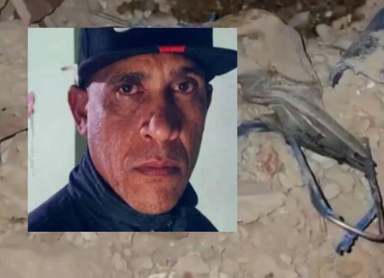 El hombre tendría una herida en el ojo. FOTO: REDES SOCIALES.