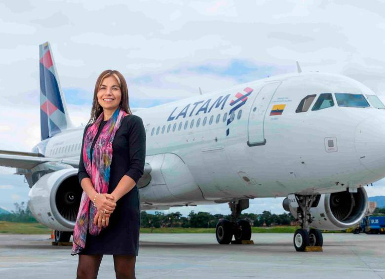 Érika Zarantes, CEO de Latam. La compañía incorporará nuevas aeronaves y avanza en digitalización para mejorar experiencia y eficiencia. FOTO: CORTESÍA LATAM