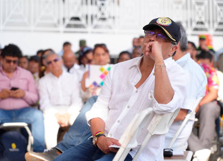 Gustavo Petro fue el primero en pedir a la Fiscalía que investigara a su hijo Nicolás Petro. FOTO CORTESÍA PRESIDENCIA 