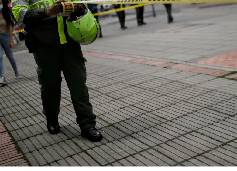 Los falsos policías también hacían retener para robar la mercancía de los conductores. Imagen de referencia. FOTO COLPRENSA