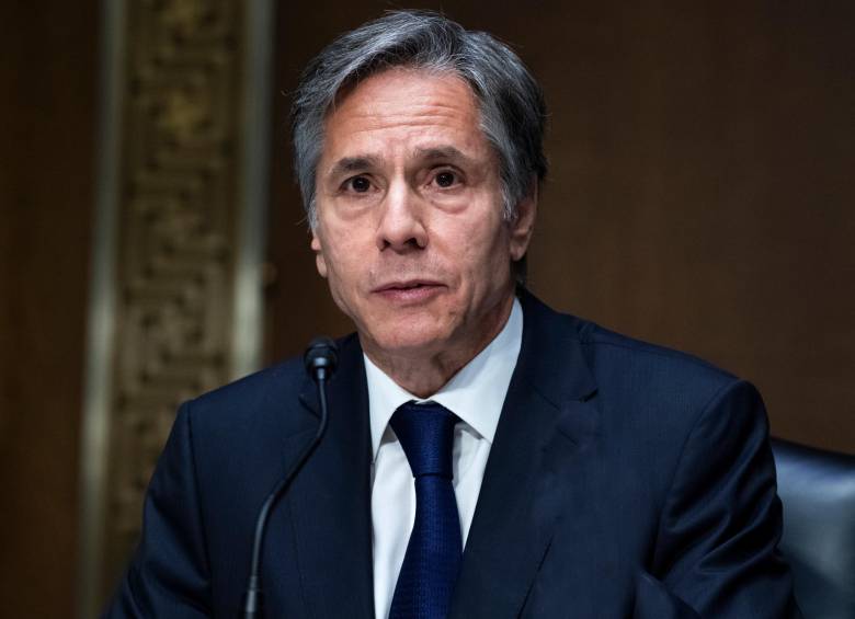 Antony Blinken, secretario de Estado estadounidense. FOTO EFE