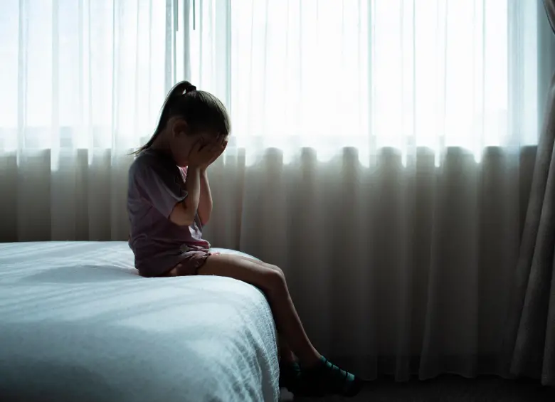 Imagen de dramatización de un caso de abuso sexual contra niños de la ciudad. Foto: GETTY