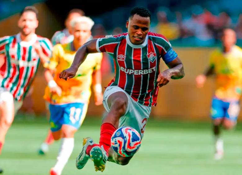 El futbolista chocoano Jhon Arias, de 27 años, fue la figura del Fluminense de Brasil en el Mundial de Clubes. FOTO: GETTY