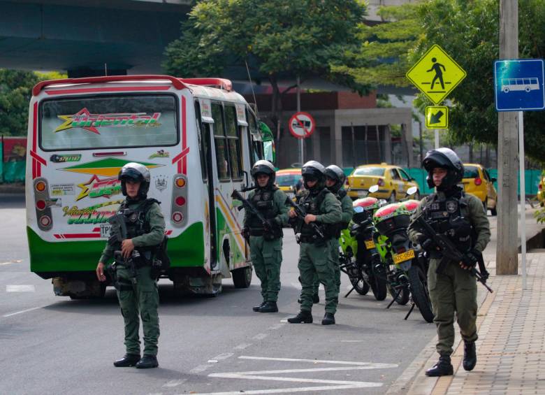 La vigilancia policial y militar en la frontera no ha ido suficiente para detener la violencia en Cúcuta y las localidades vecinas. FOTO: AGENCIA EFE.
