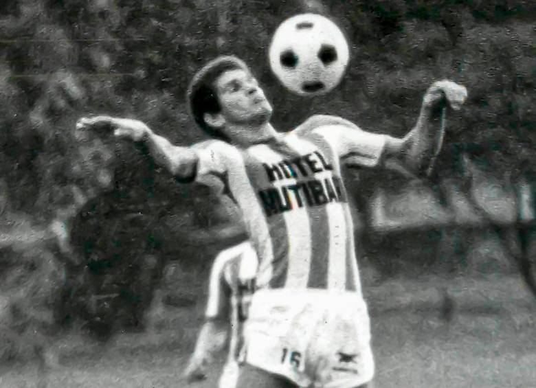 Eduardo Emilio Vilarete fue campeón con Nacional de Zubeldía en 1976 y 1981. Con los verdes festejó 49 goles. FOTO HERVASQUEZ