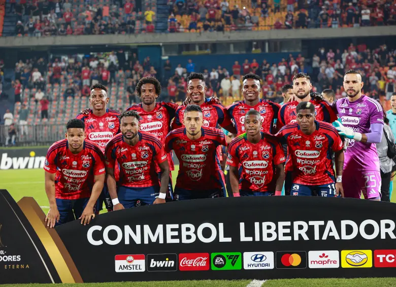 Independiente Medellín es segundo en el Grupo A con 7 puntos. Estudiantes se ubica tercero con seis. FOTO Manuel Saldarriaga Quintero.