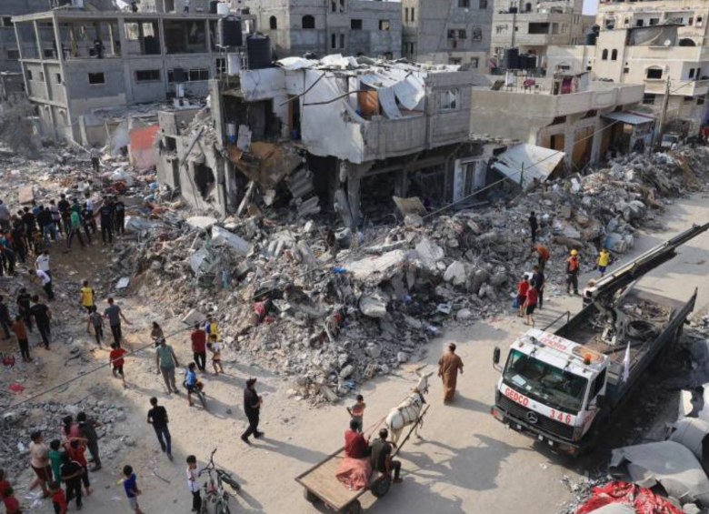 En dos días de combate entre Israel y Hamás van más de 1.100 muertos. 