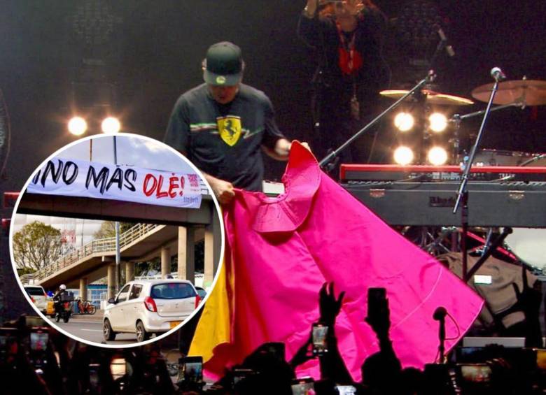 Andrés Calamaro dio su penúltimo concierto en Colombia, pues en Barranquilla cierra su gira por el país. Fotos: redes sociales 