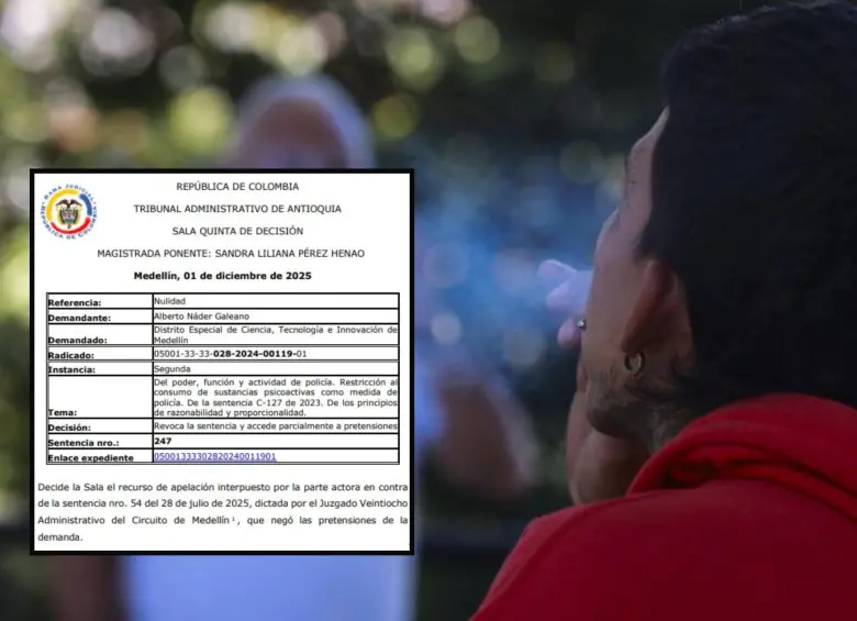 Imagen de referencia del consumo de drogas en espacios públicos de la ciudad. Foto: Manuel Saldarriaga Quintero