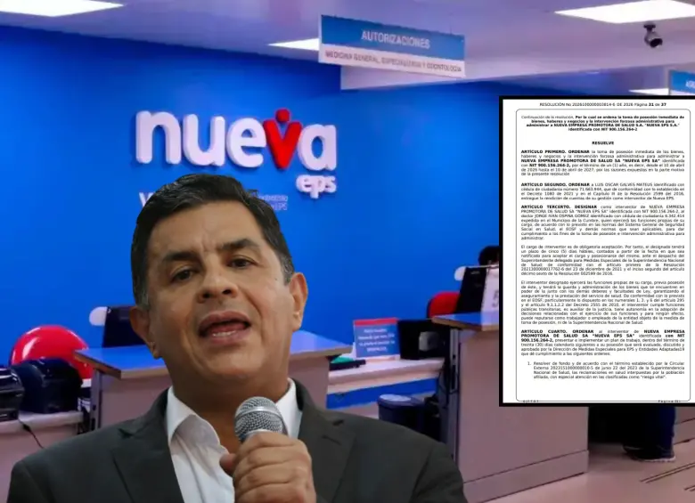 El Gobierno Petro designó a Jorge Iván Ospina, exalcalde de Cali, como interventor el pasado 10 de abril. Foto: Colprensa/Cortesía.