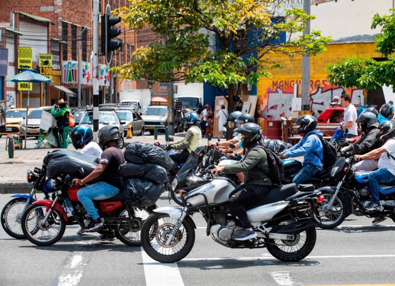 La venta de motos nuevas en Colombia creció 30,8% en enero de 2025, según datos de la Andi y Fenalco. FOTO ESNEYDER GUTIÉRREZ