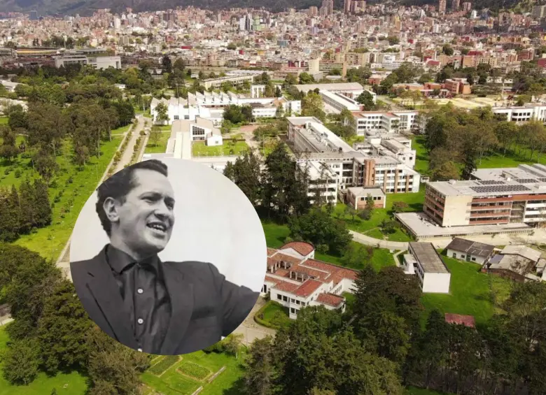 El padre jesuita Javier Giraldo recibió el cuerpo. FOTO: UNIVERSIDAD NACIONAL Y COLPRENSA.