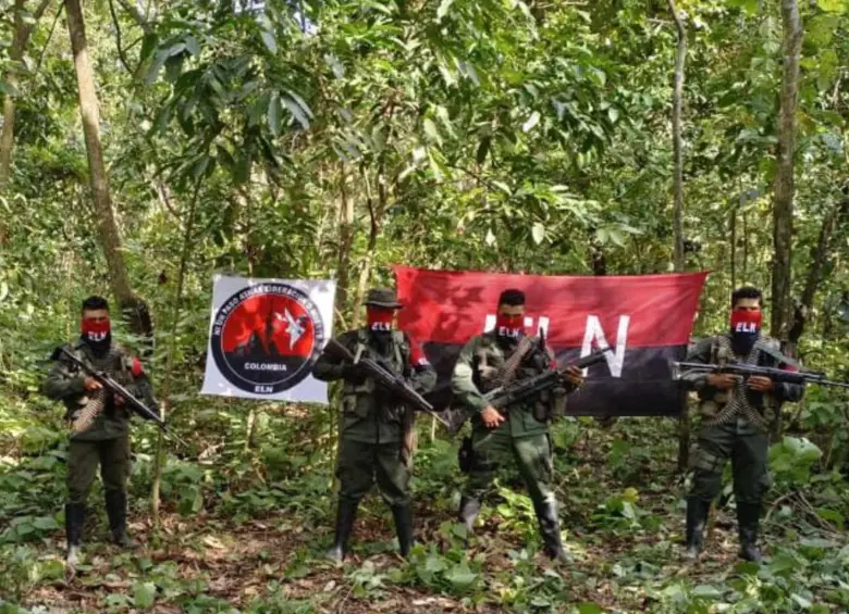 El grupo guerrillero ELN abandonó los diálogos de paz con el Gobierno de Gustavo Petro. Foto: Colprensa