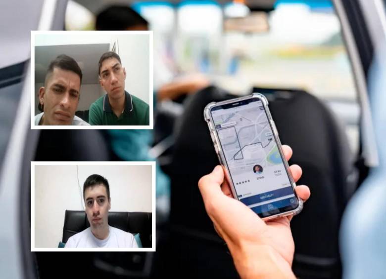 Un juez de garantías cobijó con medida de aseguramiento a tres presuntos delincuentes que tenían en jaque al gremio de transportistas virtuales en la capital. FOTO: Fiscalía General de la Nación y Getty