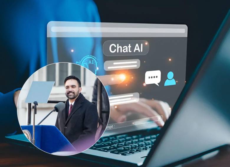 El alcalde de Nueva York, Zohran Mamdani, anunció las restricciones que habrán en las escuelas para el uso de la inteligencia artificial. Fotos: Getty Images y Xinhua