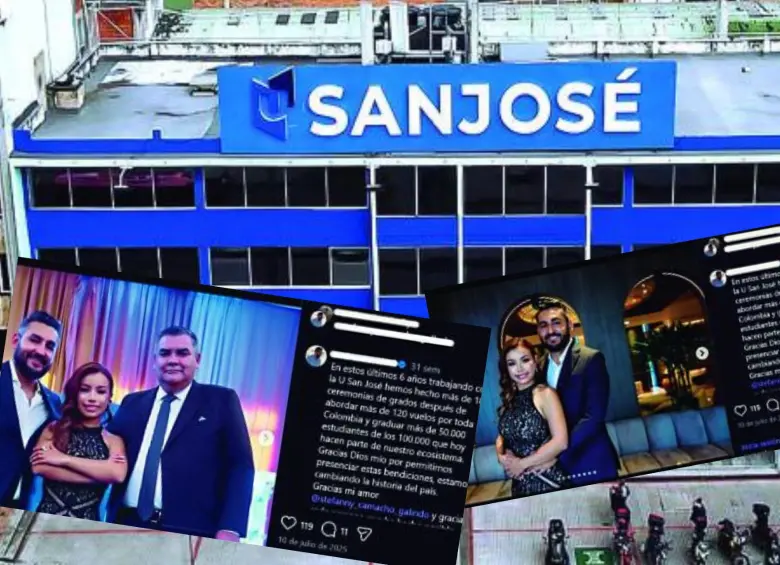 El MinEducación formuló pliego de cargos contra la San José y sus directivos por el presunto otorgamiento irregular de diplomas sin Saber Pro. FOTO: Captura de video