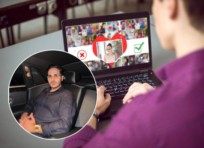 Shimon Yehuda Hayut, juzgado por despojar a sus víctimas de grandes sumas de dinero y protagonista del documental el “estafador de Tinder” pretende lanzar una app de citas para evitar fraudes. Fotos: Getty Images y @simonleviev7