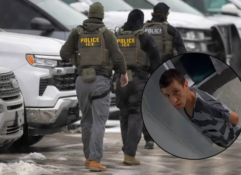 Brayan Rico fue encontrado inconsciente en su celda en un centro de detención de ICE. En un centro hospitalario se confirmó su muerte. Fotos: Getty Images y captura video DW