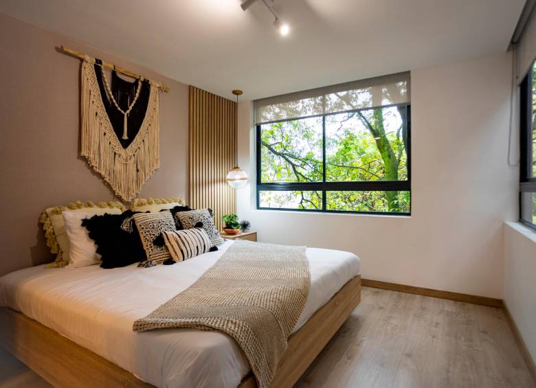 Los apartamentos de 70 y 92 m2 son de dos y tres alcobas.
