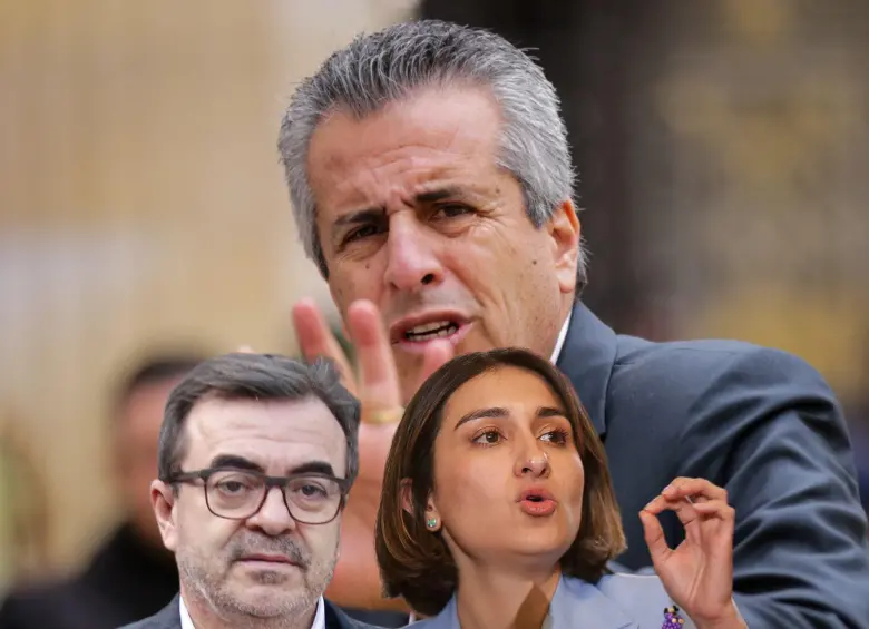 Luis Fernando Velasco aseguró ante la justicia que la llegada de Olmedo López al Gobierno se dio po solicitud de Laura Sarabia y el presidente Gustavo Petro. Fotos: Colprensa