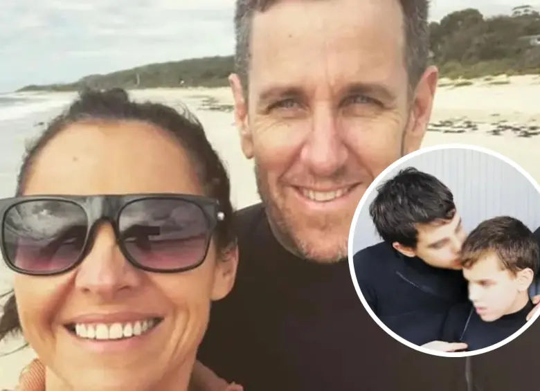 Los hijos de los Clune, Leon, de 16 años, y Otis, de 14, padecían un trastorno del espectro autista severo y necesitaban cuidados las 24 horas del día. FOTO: Tomada de redes sociales de Jarrod Clune