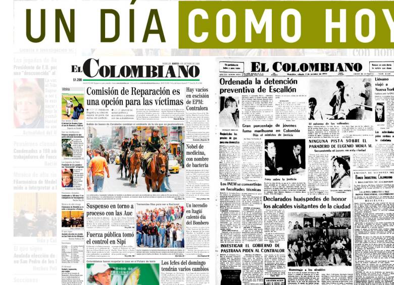 Un día como hoy 4 de octubre