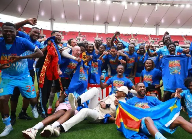 La Selección de la República Democrática del Congo. FOTO: Getty