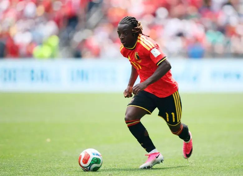 Jeremy Doku será papá por primera vez durante el Mundial. FOTO: GETTY