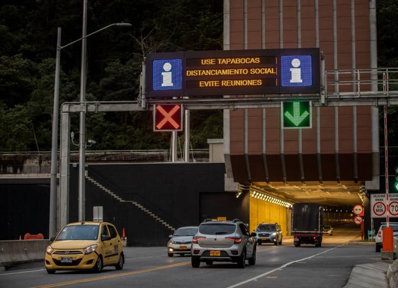 El túnel de Oriente conecta al Valle de Aburrá con el Oriente antioqueño. FOTO: CAMILO SUÁREZ