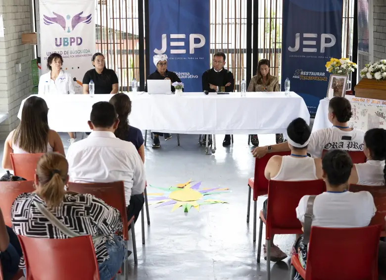 Con la entrega digna, su familia cerró una búsqueda que se extendió por más de 20 años. FOTO: JEP.