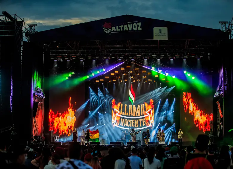 Altavoz es el festival musical más importante del calendario de Medellín. Foto: EL COLOMBIANO.