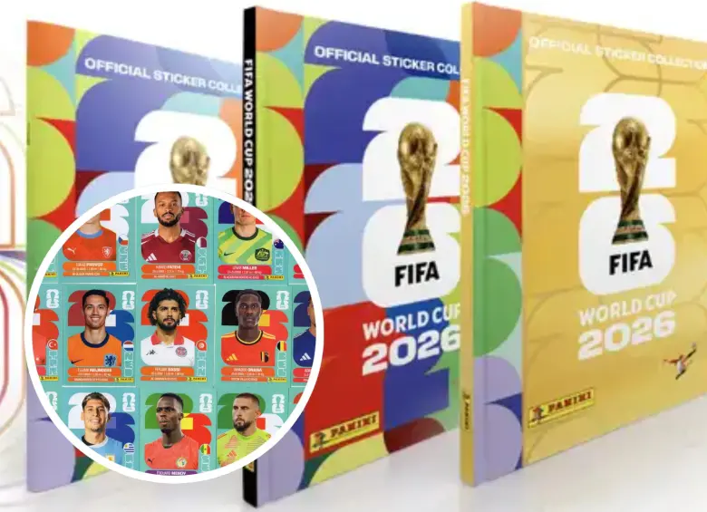 Los coleccionistas del álbum oficial del Mundial 2026 completarán casillas con futbolistas que no participarán en el torneo. Las decisiones técnicas y las lesiones de última hora han quebrado la planificación de Panini para la Copa del Mundo 2026. FOTO: Panini.