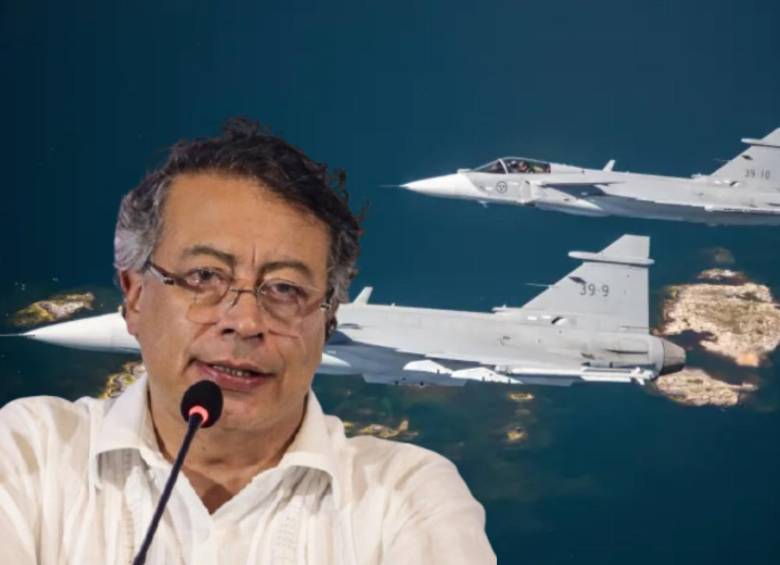 Las mentiras de Petro con la compra de los aviones suecos y el rechazo a los F-16