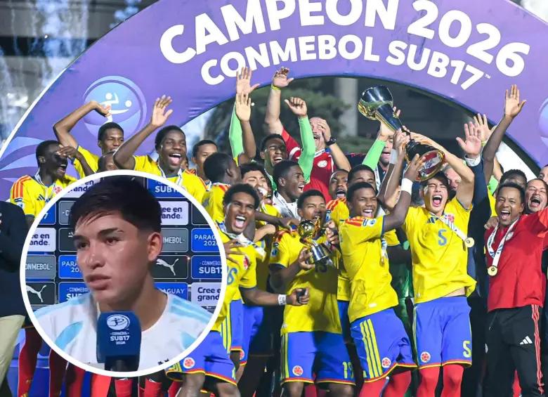 Colombia conquistó su segundo título de la historia tras golear a Argentina en la final por 4-0 y ahora lo espera el Mundial de Catar. La victoria generó todo tipo de reacciones. FOTO: Tomada de redes sociales @FCFSeleccionCol y captura de video.