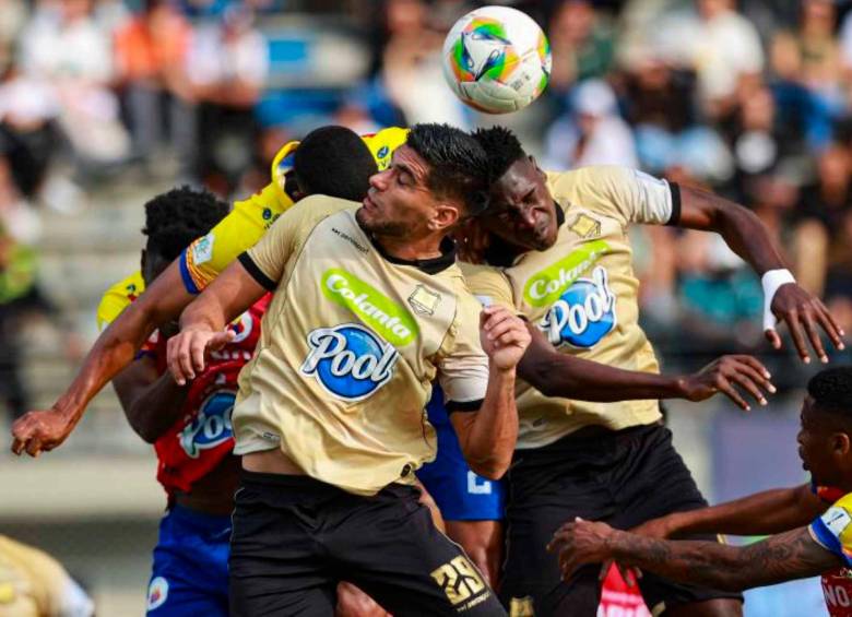 Águilas Doradas jugará su segundo duelo en el Cincuentenario, esta vez recibe a Deportivo Cali, a partir de las 4.00 de la tarde, este jueves. FOTO MANUEL SALDARRIAGA