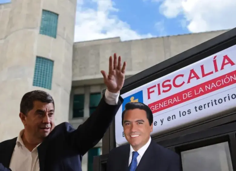 César Manrique, exdirector de Función Pública y el abogado Edgar Rivero, implicados en el escándalo. Foto: redes sociales y Colprensa