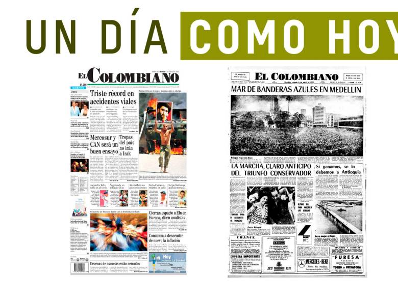 Un día como hoy 6 de abril